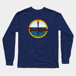 Torch Lake for lake lovers Long Sleeve T-Shirt